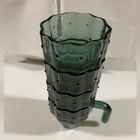 John Lewis cactus stackable glass cups - Picture 2 of 4